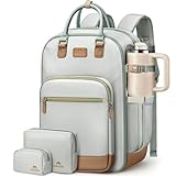 MATEIN 18x14x8 Personal Item Backpack for Spirit Airline, TSA Underseat Carry on Travel Weekender Bags for Women with Detachable Shoe Compartment, Custom-Fit 15.6' Laptop Sleeve & USB C Charging Port