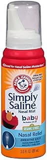 Simply Saline Baby Nasal Mist, Super Size, 3 Oz