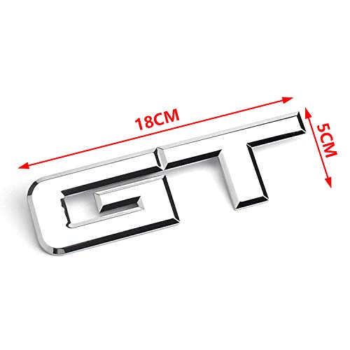 Adesivo GT Sport Per Auto - Decalcomania Argento E Nero Per Portiera E Bagagliaio - Foto 3