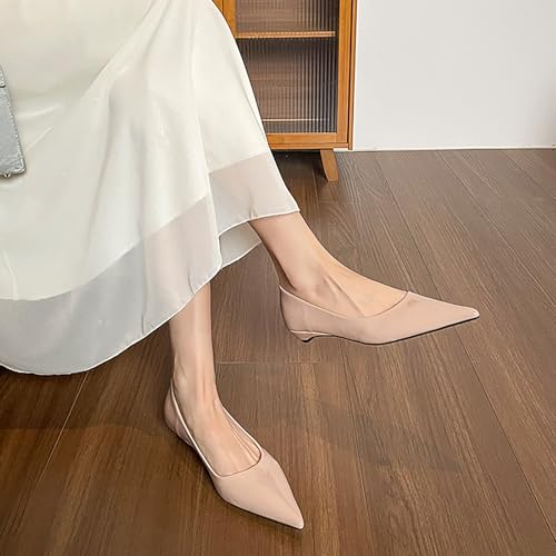 Women's Patent Leather Pointed Toe Ballet Flats Sexy Comfort Slip On Dress Shoes for Leisure Work Party Daily Wear2