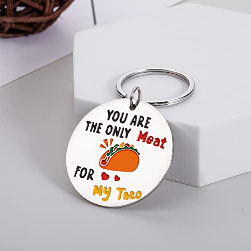Perleddom 138 ROUND TACO Anniversary Birthday Gifts For Boyfriend Husband Him Valentines Gifts thumb #3