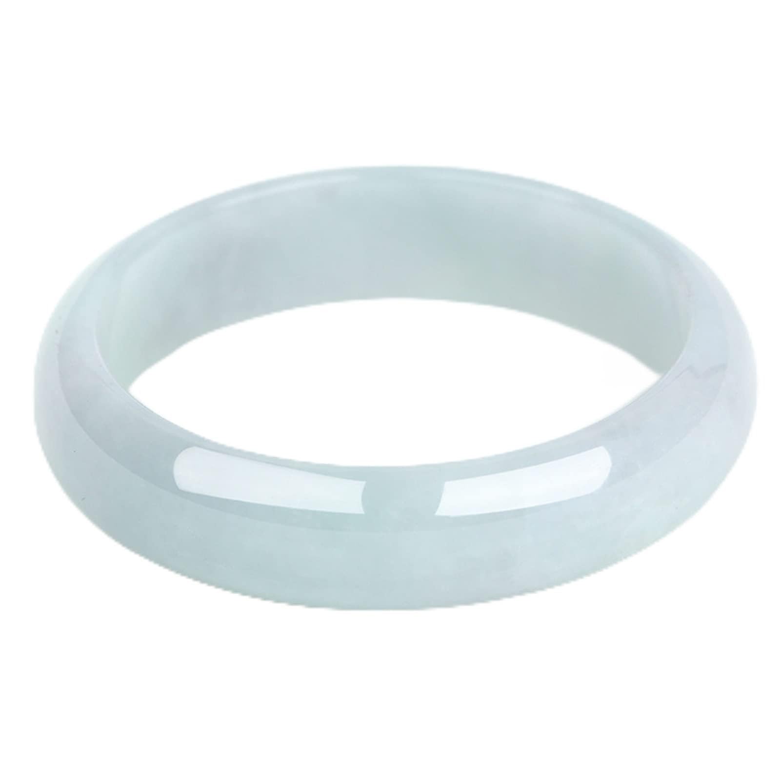 Bracelet de jade véritable de qualité graine de glace - 8