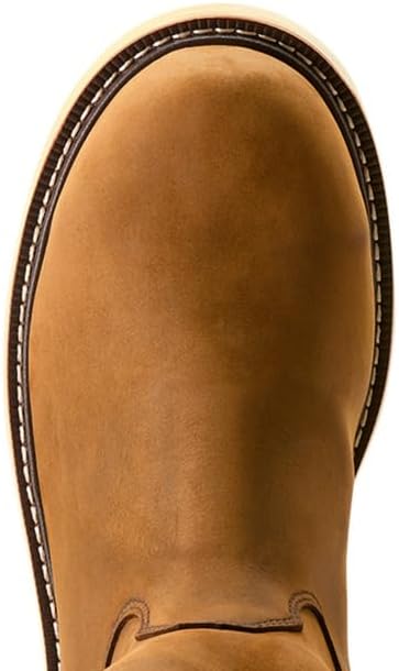 ARIAT mens Rebar Wedge Pull-on Waterproof Composite Toe Work Boot - Image 4