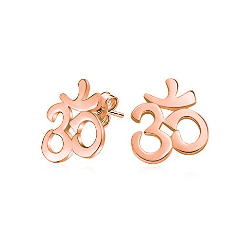 Boucles d'oreilles yoga Aum en argent pour votre séance de méditation
