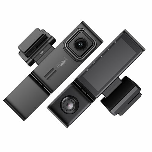 Image of DC 203D Quad HD Triple Channel Dashcam (Front+Cabin+Rear - 2026 Edition) with 3.18 inch Display|F True 2K, Cabin True FHD, Rear FHD Resolution | 4MP Front Camera |WDR |