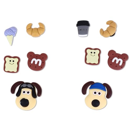 Image of CASSIEY Polyvinyl Chloride Shoe Charms Clog Different Characters Used To Decorate Clogs Shoes For Rounded Holes Charms For Shoes