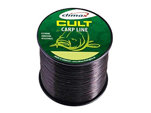 Climax Cult CARP CARPLINE SB 3000m 0,38mm 11kg schwarz Hauptschnur Karpfenschnur Mainline Monofil Mono Cover