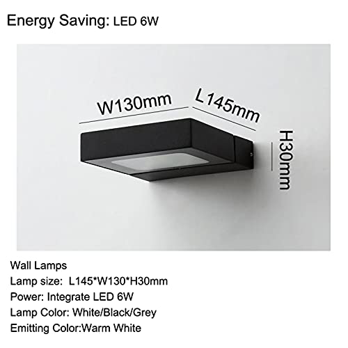 Applique murale LED 6W orientation réglable luminaire gain place
