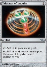 Magic The Gathering - Talisman of Impulse - Mirrodin