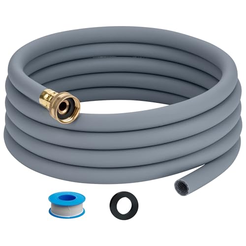 Image of 20FT Dehumidifier Drain Hose with 3 /4 inch FHT Brass Rustproof Connector