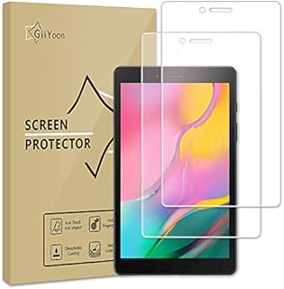 GiiYoon-2 PACK Screen Protector for Samsung Galaxy Tab A 8 2019 (SM-T290/T295) Tempered Glass [HD Crystal Clear] [Easy Installation] [Scratch Resistant] [9H Hardness] [Bubble Free] Protection Film