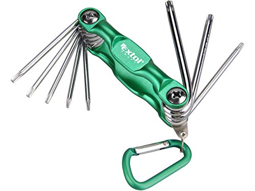 EXTOL CRAFT 66016 Torx Keys (8-Piece)