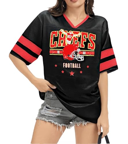 Amazon.com: Oversized Football Jersey Tshirt Women Game Day