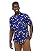 Tipsy Elves Blue Grand Finale Popsicle USA Button Down Shirt for Men Size Medium