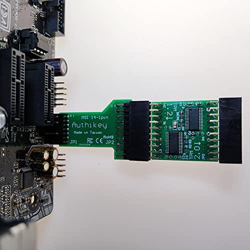 2-in-1 Reversible TPM 2.0 + 1.2 Package, Module for MSI motherboards