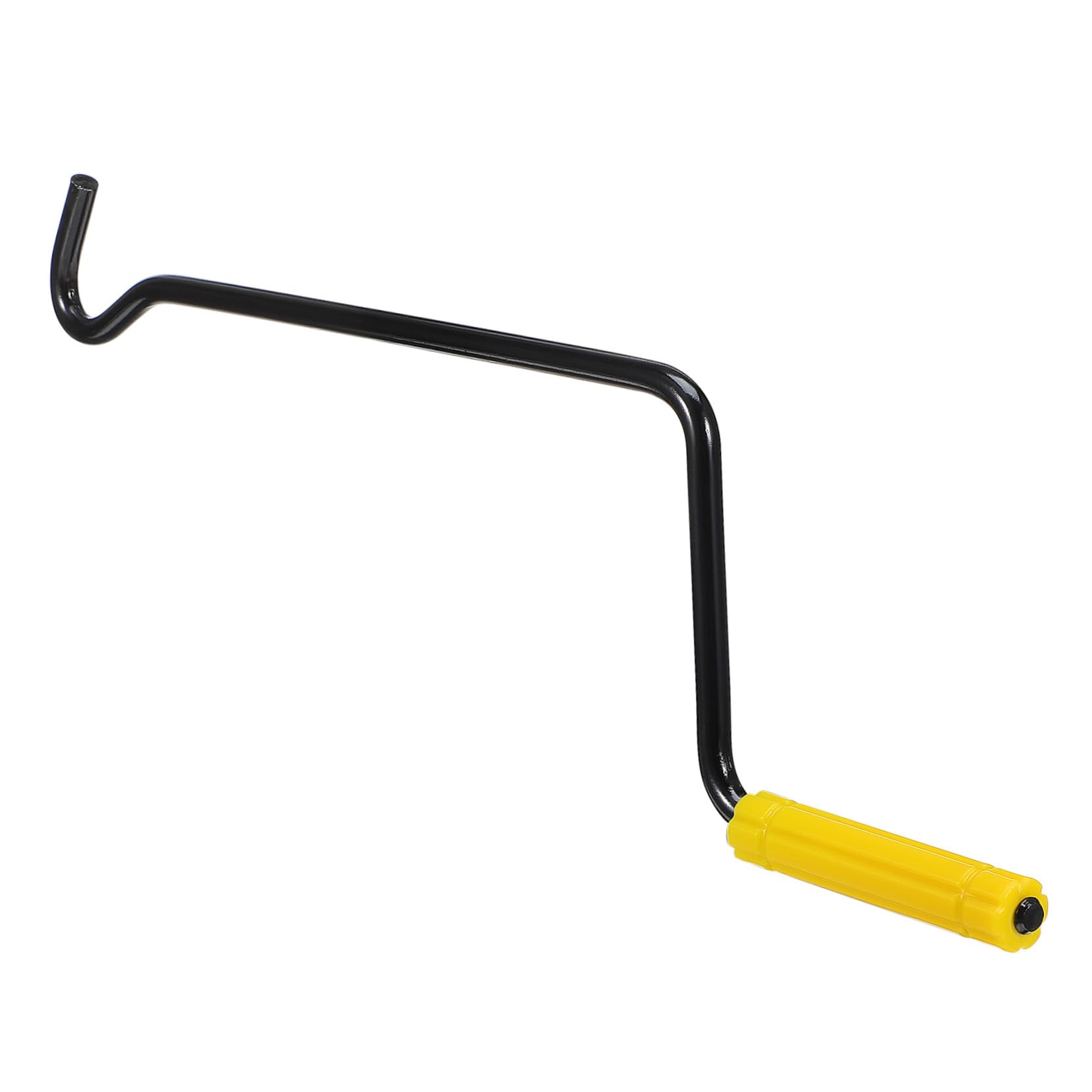 Maniglia per Sollevatore Auto Car Lift in Acciaio Nero, Accessorio per Cric Automobilistici