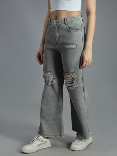 Image of HIGH Star Women's Regular Fit Mid Rise Jeans