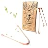 Nature Nerds – Koperen tongreinigers (3 stuks) – Jihwa Prakshalana – Een Ayurvedisch ontgiftingsritueel met de…