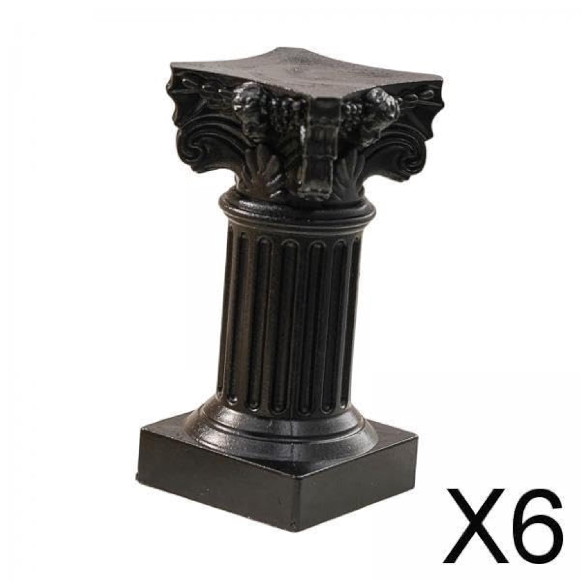 Miniature Roman Pillar Statue Pedestal for Home Decor