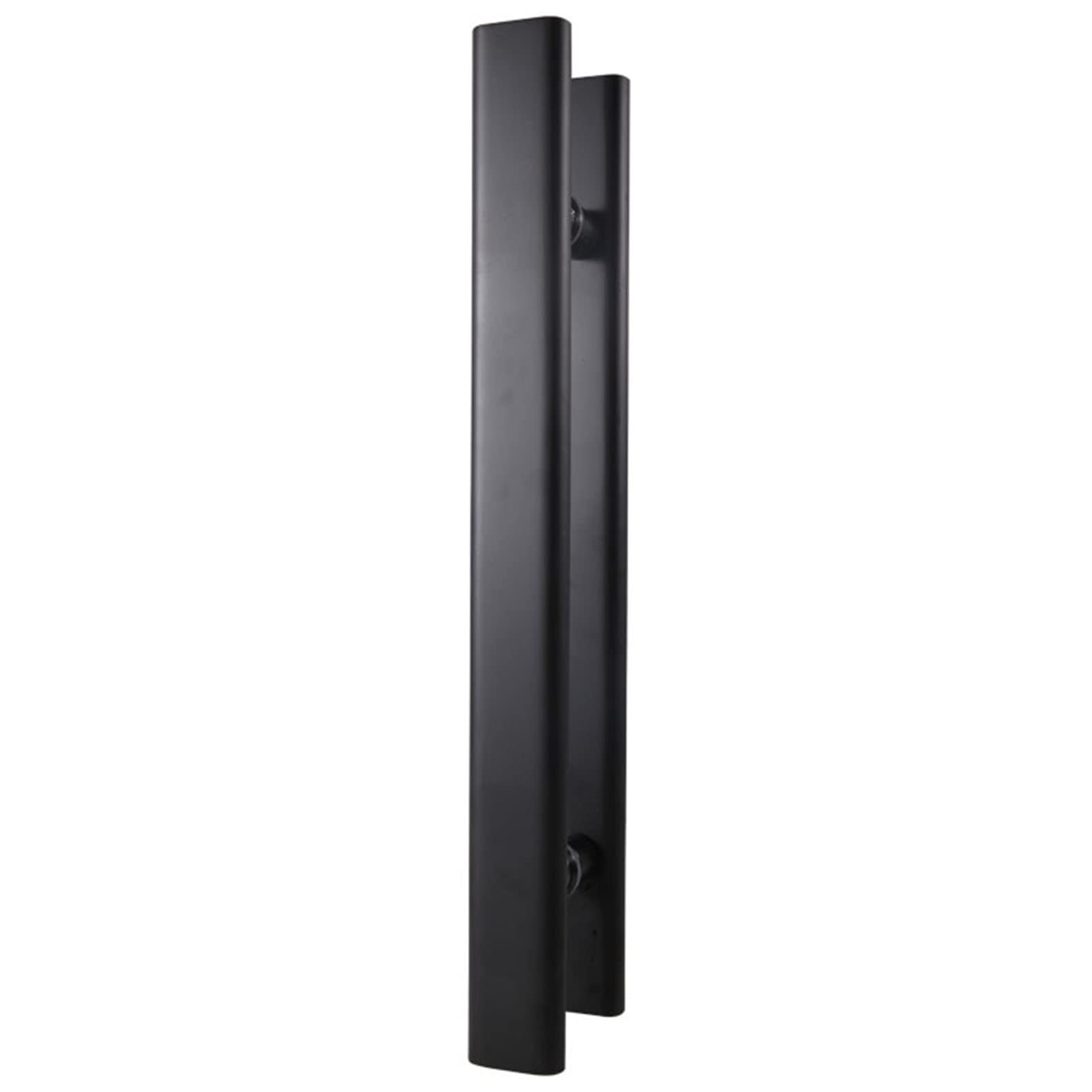 CWCQGH Door Pull Sliding Barn Door Handle, Pull and Push Hardware Set, Heavy Duty Rustic Two-Side Door Handle Bar, 24in / 32in / 47in / 59in Long,Black-150cm/59inch