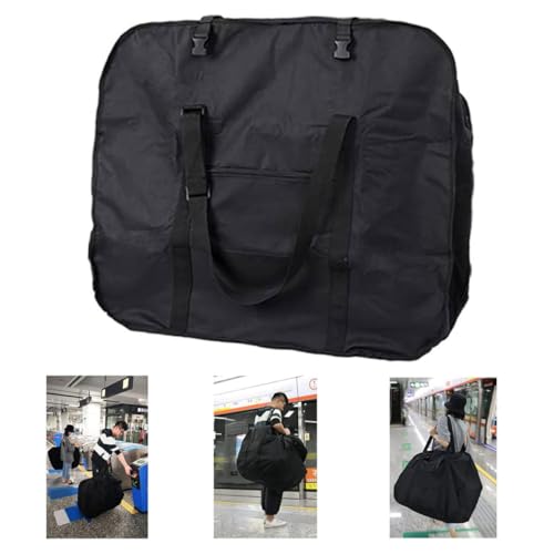 Jeorywoet Folding Bike Bags Travel Case Transport Bag with Shoulder Strap for 20inch Bicycles, Large Storage Bag