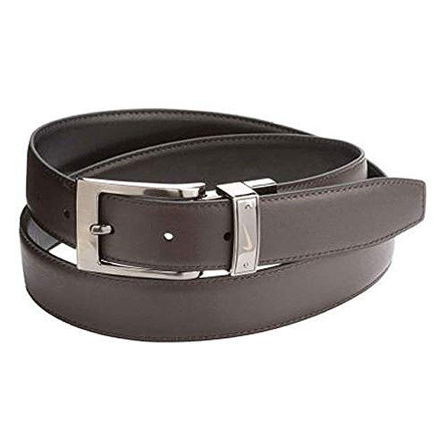 Nike Swoosh Laser Loop Reversible Golf Belt 2016 Black/Brown 40 #TOP21