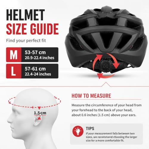 GTSBROS Bike Helmet with Visor
