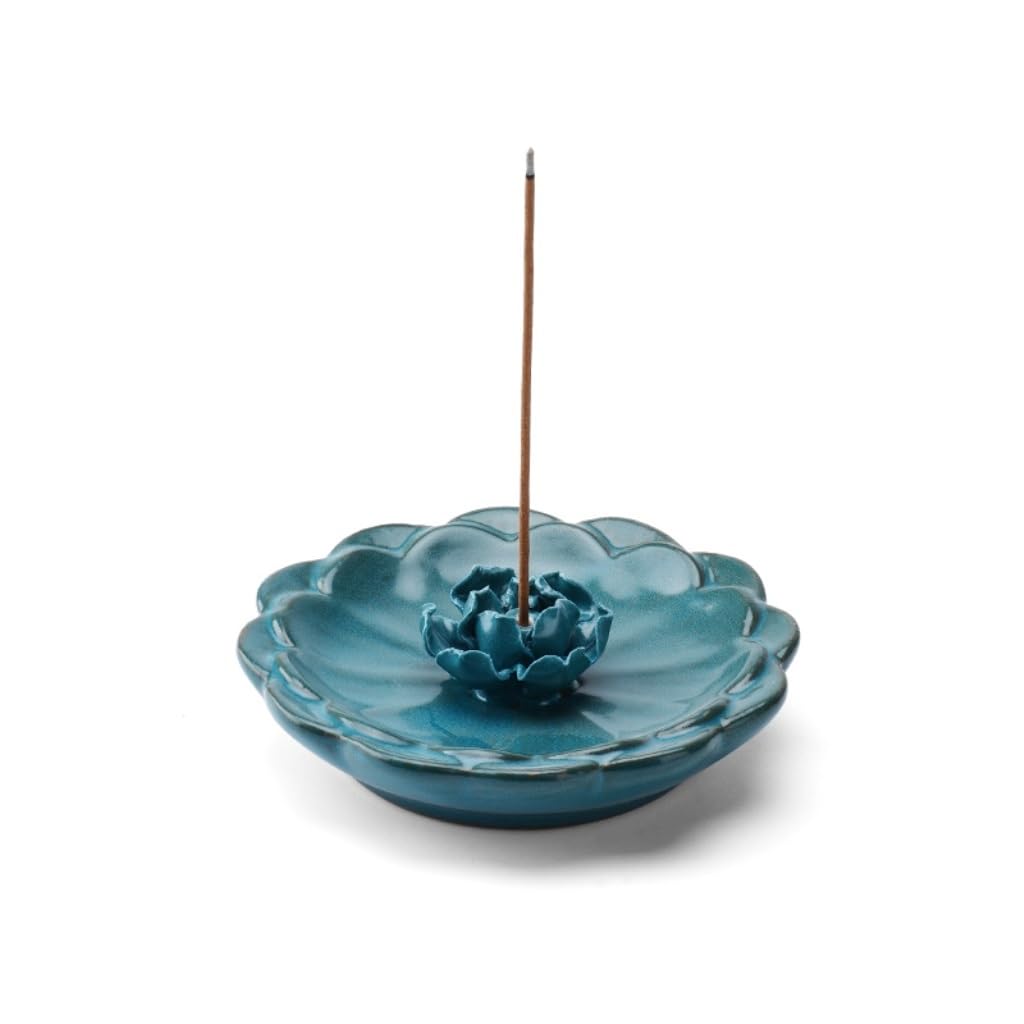 Basxdrfxz A Incense Holder Base Lotus Ceramic Incense Burner Insert Household Wire Office Garwood