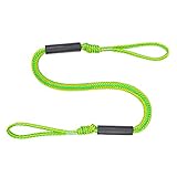 1,2-1,6M Elastische Seile Bungee Seil Festmacherseil, Kayak Mooring Bungee Rope Terminals Elastische Seile, Mit 2 EVA Moosgummi Schwimmer, Geeignet Für Dockleinen