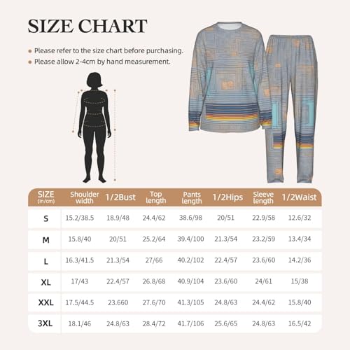 Pyjama code de programmation femme ensemble manches longues élastique