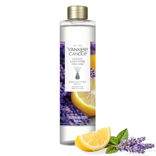 Yankee Candle Ricarica per diffusore a bastoncini | Lemon Lavender | Per ambienti piccoli e medi | Fino a 10 settimane di fragranza