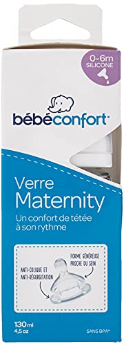Bébé Confort Biberon Maternity en Verre T0 Indians 130 ml