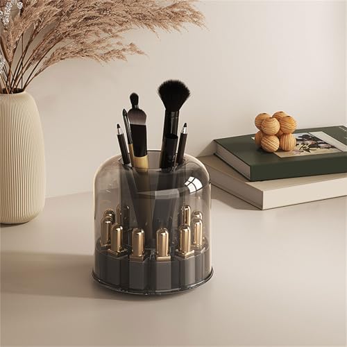 Boîte de rangement rotative multifonctionnelle pour maquillage chic - 5