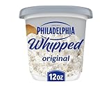 Philadelphia Whipped Cream Cheese Spread, 1 Tub, for Smooth, Spreadable Mornings, Original, No Artificial Preservatives, Flavors or Dyes, 12 oz