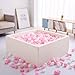 Heopeis Star Ball Pit Balls for Toddlers - 100 200 500 Pack Phthalate & BPA Free Plastic Toy Balls for Kids, Ball Pool Play Tent, Baby Kiddie Pool Water Toys, Party Decoration