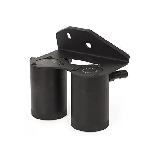 Mishimoto Mmbcc-F27T-15Sbe Baffled Oil Catch Can Compatible With Ford F-150 2.7L Ecoboost 2015-2017 Black #TOP1