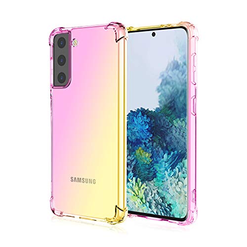 �yRobinsys�z�Ή� Galaxy S21+ 5G/SCG10 au/SC-02B �P�[�X TPU�i�s���N�S�[���h�j�J���t�� ������� �X�}�z �g�уJ�o�[ �����h�~ ���^ �y�� ���΂܂Ȃ� �����X�}�z�P�[�X �M�����N�V�[ S21�v���X au scg10