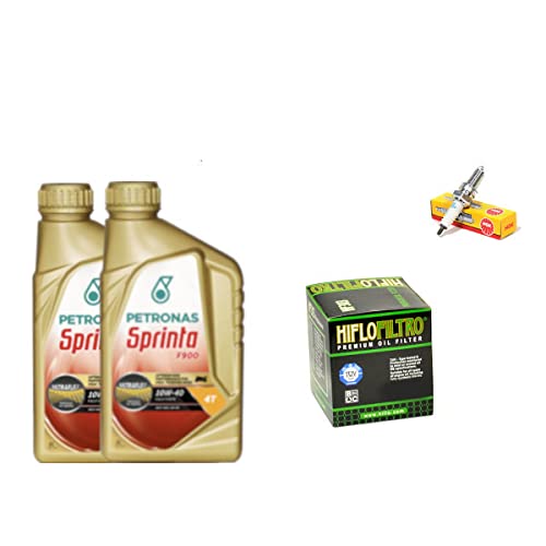 Kit Tagliando Aprilia Atlantic 200 2002-2005 - Olio Sintetico, Filtro Olio, Aria E Candela