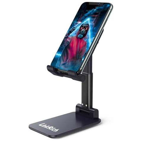LinkRich Foldable Adjustable Phone Stand Cover