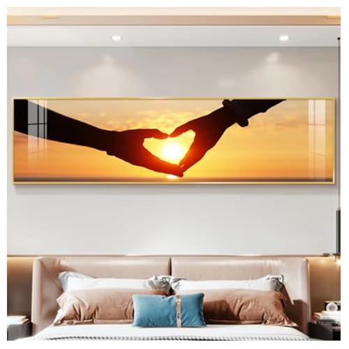 Décoration de maison moderne avec toile murale simple 160x40