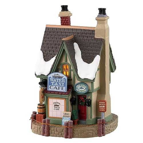 Lemax Village Collection Water Taxi Café