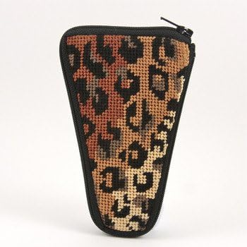 Scissor Case - Leopard - Needlepoint Kit