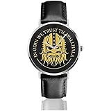 【Material】 Es verfügt über eine wasserdichte Edelstahl-Gehäuseabdeckung und ein PU-Lederband. Die Uhr funktioniert als perfekte Kleideruhr für geschäftliche, ungezwungene Anlässe.