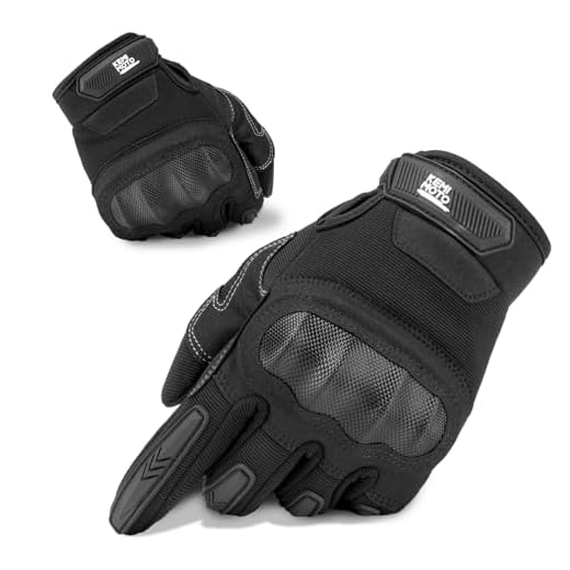 KEMIMOTO Gants de Moto Tactique Militaire à Écran Tactile - Pour Homme et Femme, Cross en Plein Air, Course, Motocross, Combat, Escalade, Camping, Chasse, Vélo VTT