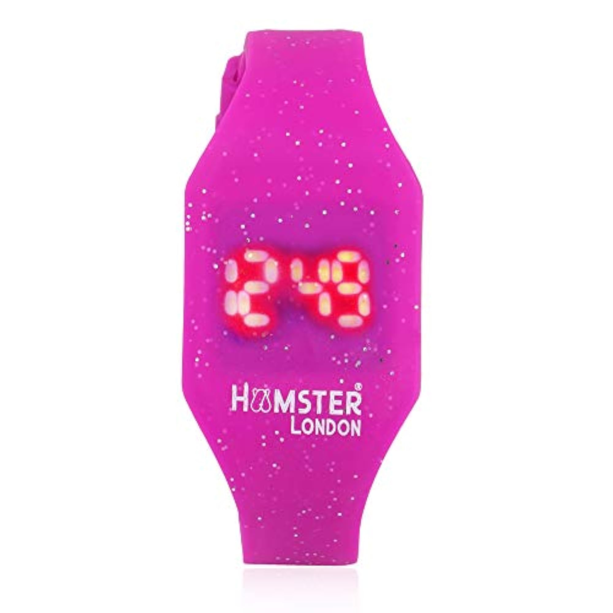 Silicone Glitter Digital LED Band Wrist Watch