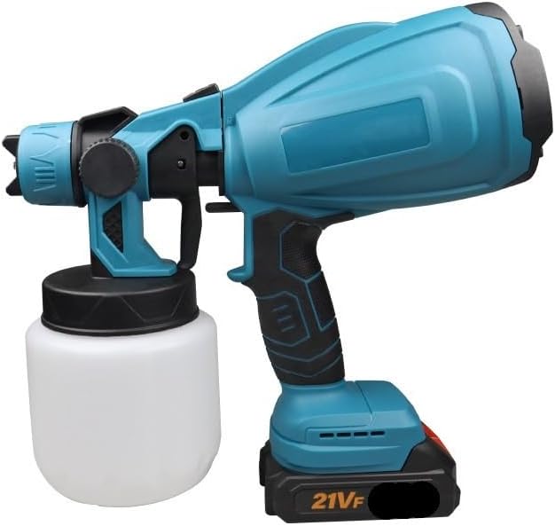 電動スプレーガン｜塗装機・コンプレッサー｜製品情報｜アサヒペン 塗装スプレー、 21V コードレス リチウム ペイント スプレー ガン、家具や家庭用の高霧化 HVLP スプレーガン