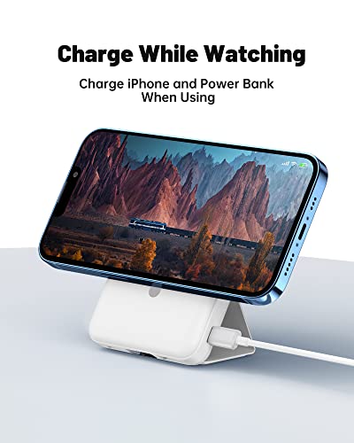 Yiisonger KT-D013 Magnetic Wireless Portable Charger, Foldable 10000Mah Battery Pack thumb #4