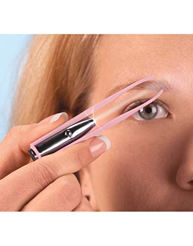 Spot On Illuminating Tweezers | Stainless Steel | LED Light