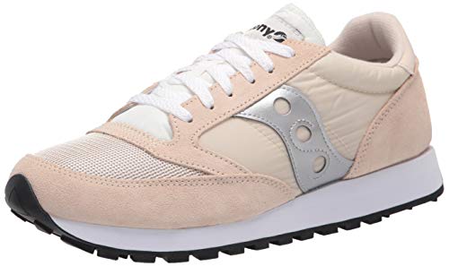 Saucony Originals Jazz Original   Tenis Vintage para Hombre, Bronceado/Blanco/SIL, 45 EU