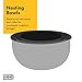 Klee 5-Piece Stainless Steel Colorful Mixing Bowls with Rubber Bottom, Set of 5